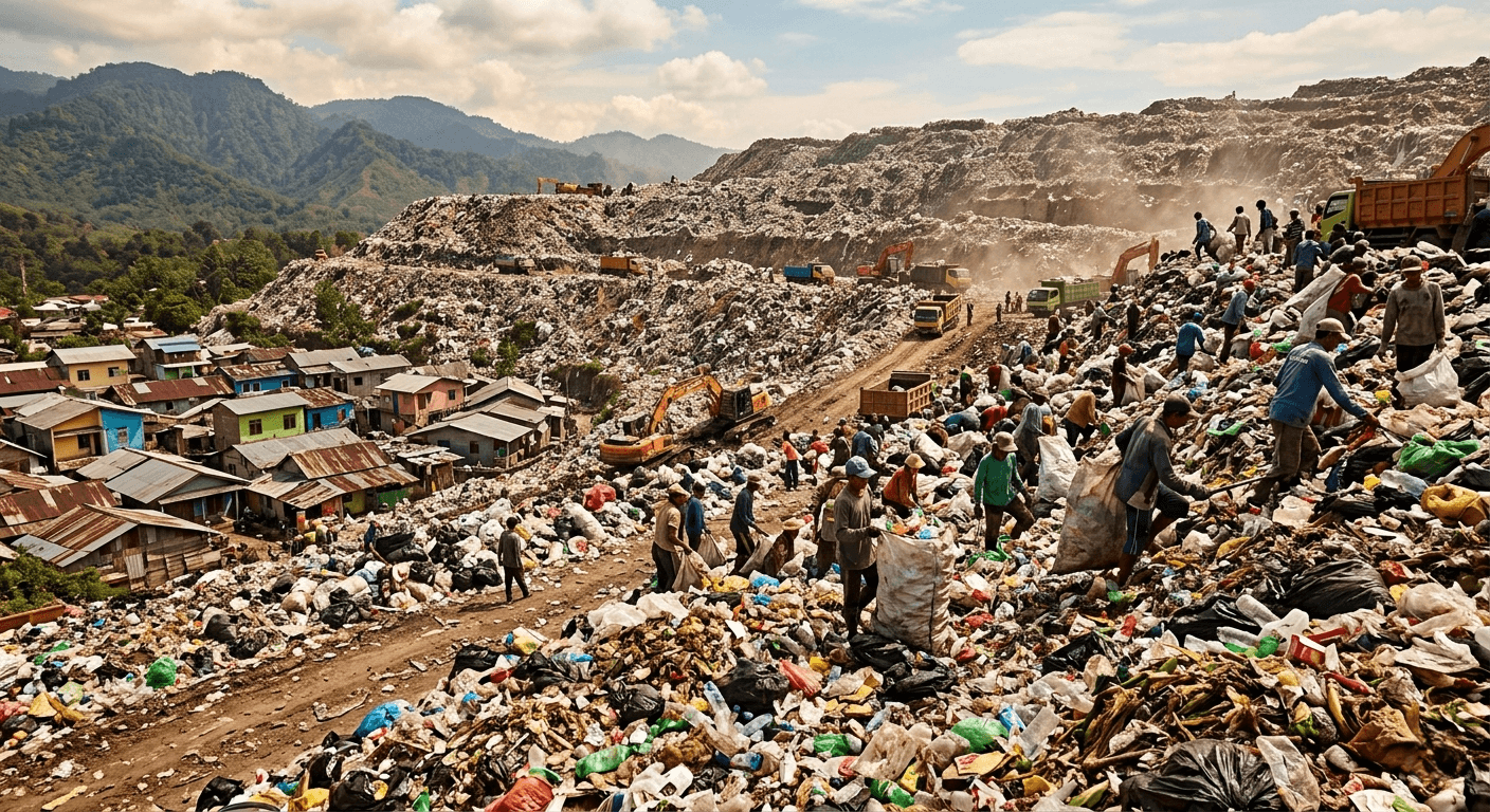 Bom Waktu di Balik Gunung Sampah: Mengapa TPA di Indonesia Terus Menggunung?